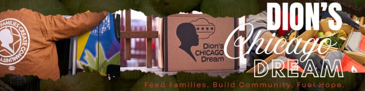 Founded in 2020, Dion’s Chicago Dream is redefining health equity and food security through a logistics-first, dignity-centered model that brings fresh produce directly to families’ doorsteps.